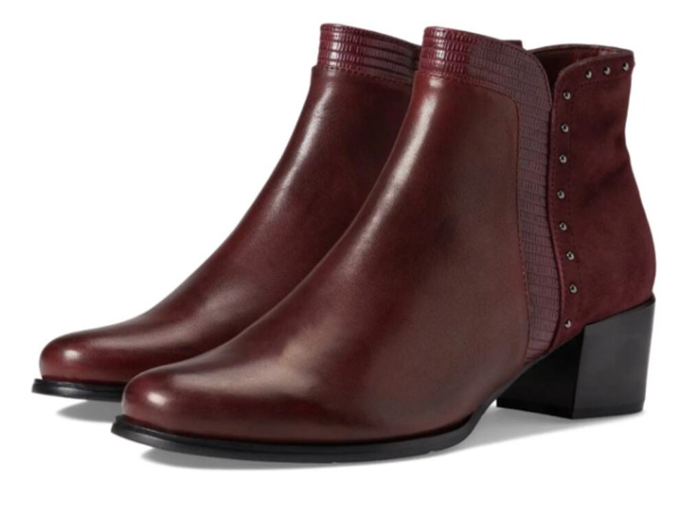 Spring Step Womens Kastania Ankle Boots EU 36 US 5.5-6 Bordeaux Red Leather NWOB